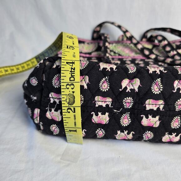 Vera Bradley Tote Pink Elephant Paisley Retired - Picture 14 of 14